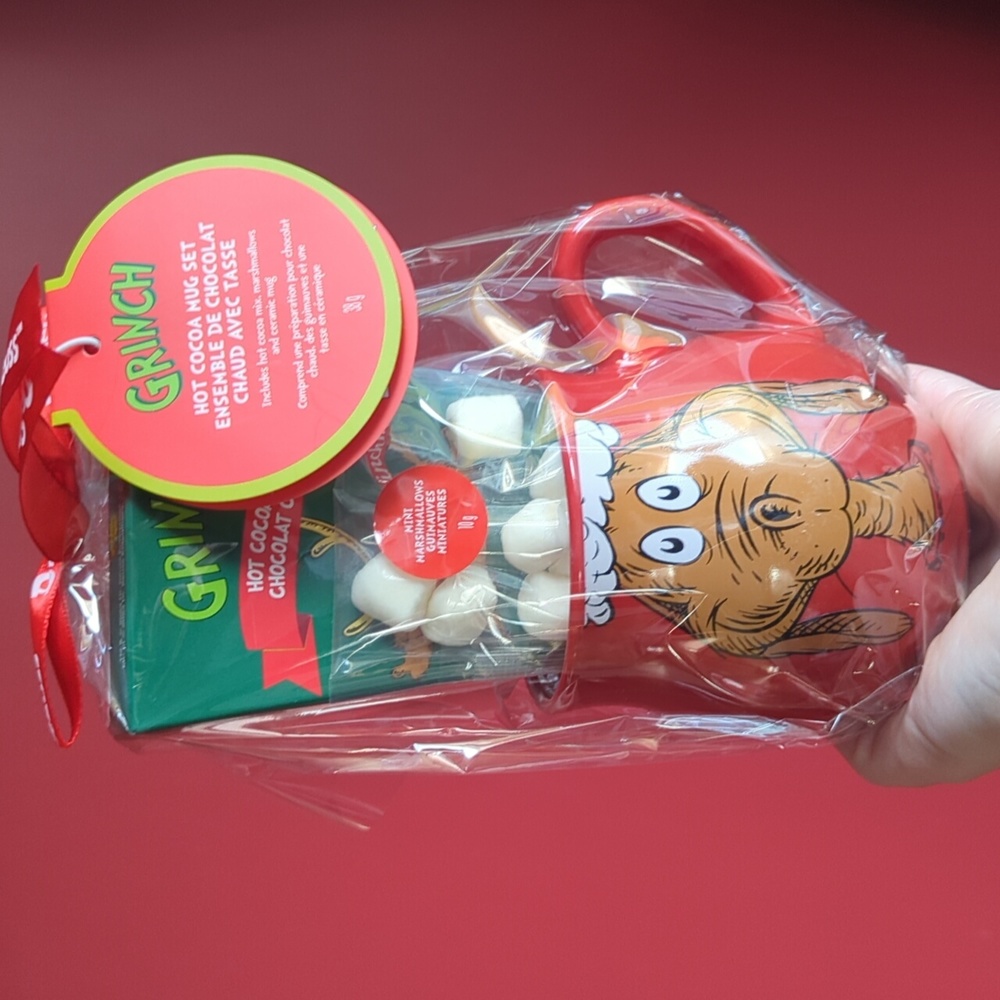 ❌SOLD❌The Grinch MAX Hot Cocoa Mug Set - Picture 1 of 4